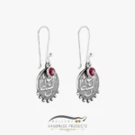 گوشواره نقره زنانه سلطان