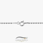 گردنبند نقره زنانه نقطه خط