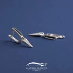 گوشواره نقره زنانه گوتیک