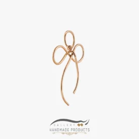 پلاک طلا زنانه پاپیون