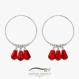 گوشواره نقره زنانه شب چله