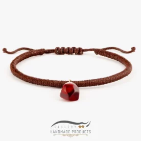 دستبند طلا زنانه رد موکا