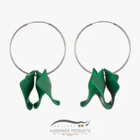 گوشواره نقره زنانه امرالد