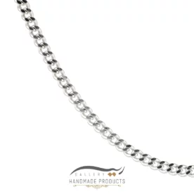 گردنبند نقره مردانه کارتیه