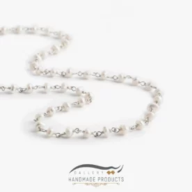 گردنبند نقره زنانه سیلونو (ساخته شده از مروارید و نقره)