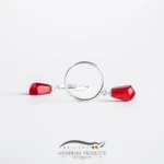 گوشواره نقره زنانه ناردون