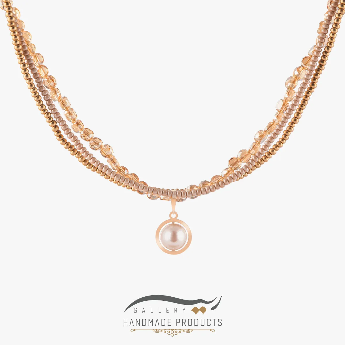 01-Ri3-5485-Gold گردنبند طلا زنانه نبات