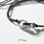 دستبند نقره مردانه لینک