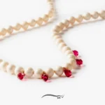 گردنبند طلا زنانه اشک رز