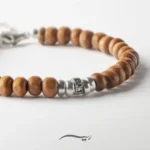دستبند نقره مردانه روح چوب
